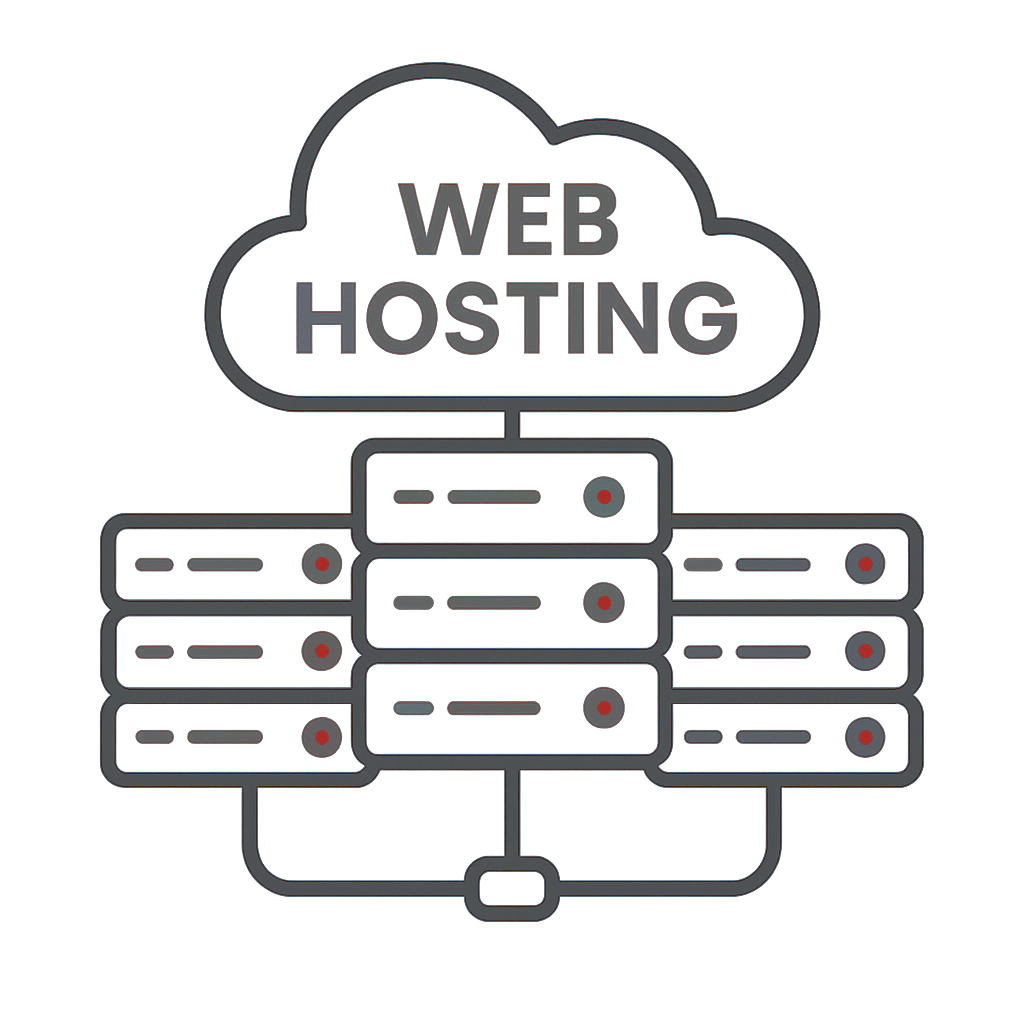 Hébergement Web illustration